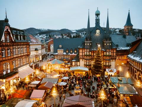 Weihnachtsmarkt Wernigerode Foto © Matthias Sasse