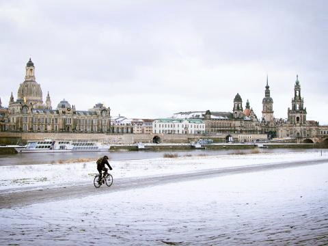 Winterliches Dresden Foto © Florian Kneffel