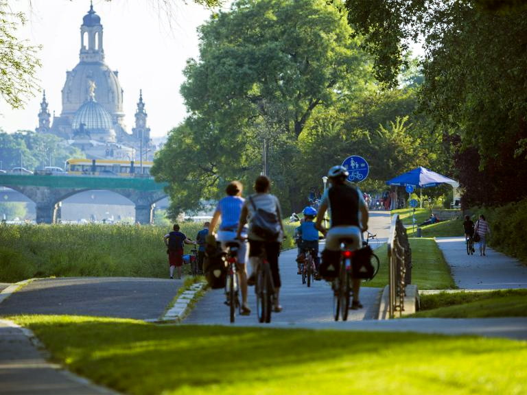 Fahrradtour Dresden Foto © Sylvio Dittrich