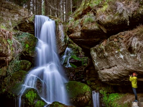 Lichtenhainer Wasserfall Foto © TMGS