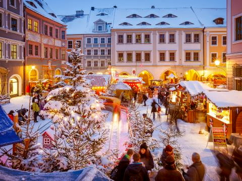 Weihnachtsmarkt Foto © Nikolai Schmidt