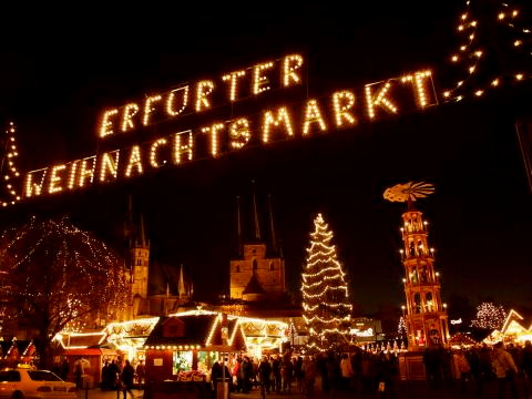 Weihnachtsmarkt Erfurt Foto © Andreas Weise