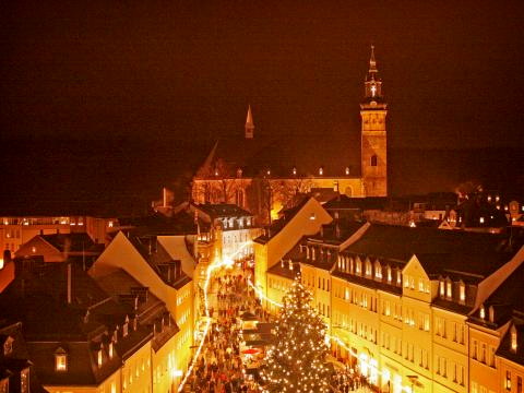 Weihnachtsmarkt  Foto © Stadt Schneeberg