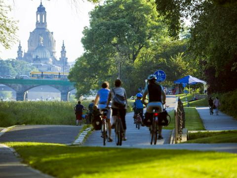Fahrradtour Dresden Foto © Sylvio Dittrich