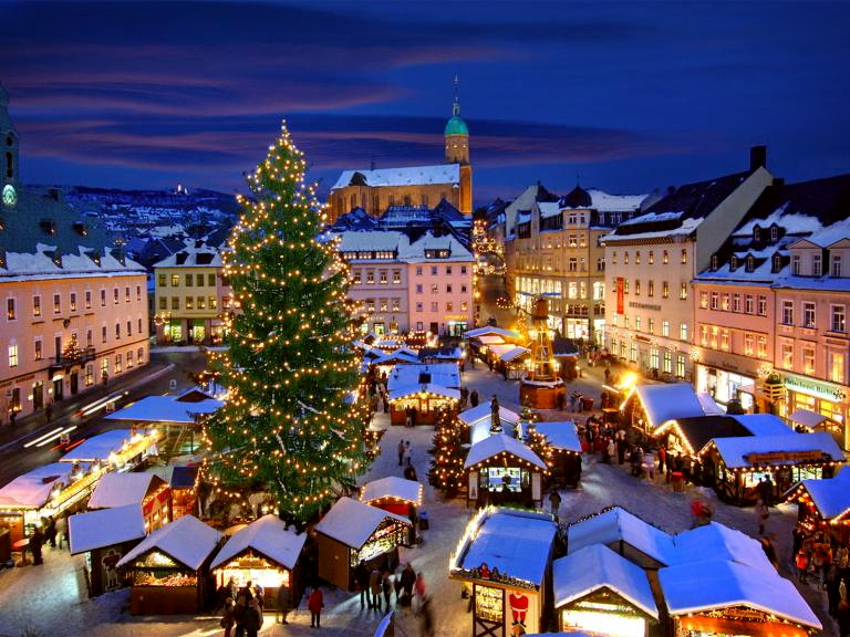 Weihnachtsmarkt Annaberg Foto © TVE